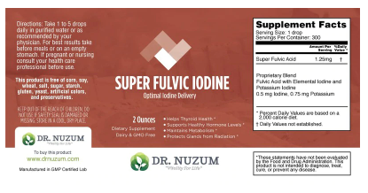 Super Fulvic Iodine