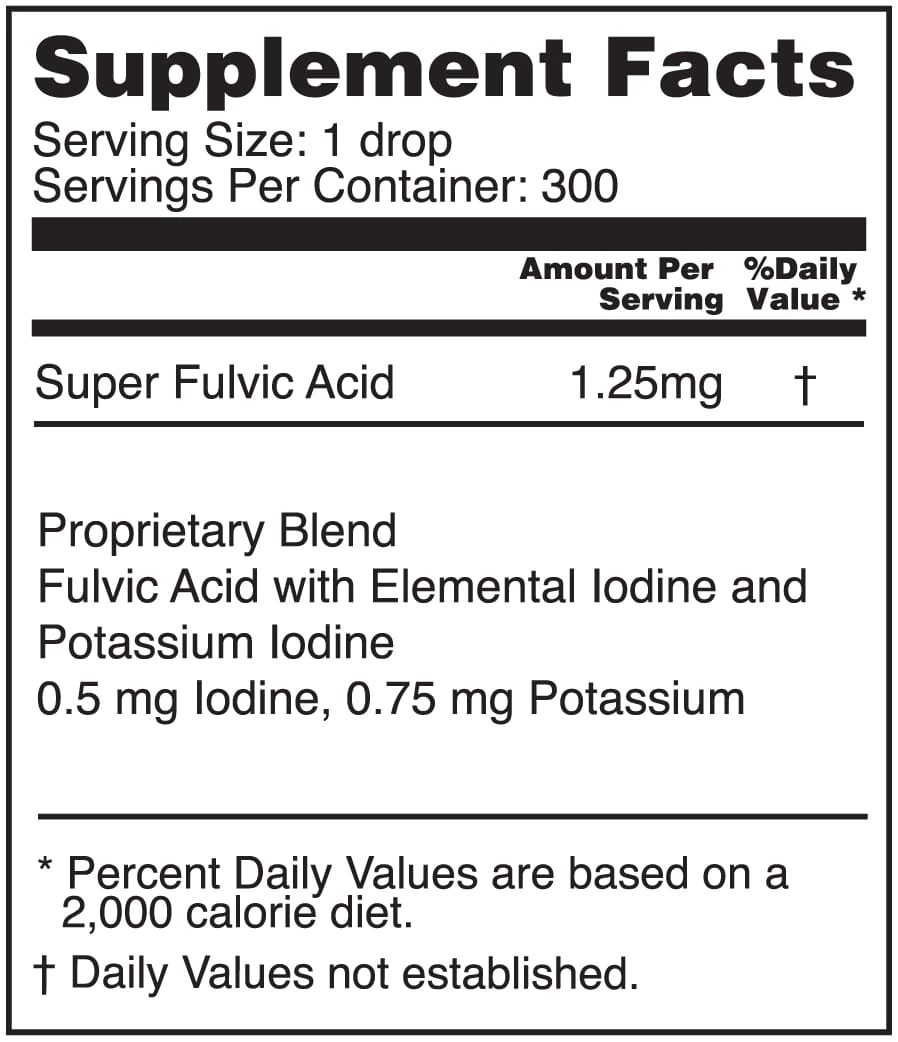 Super Fulvic Iodine